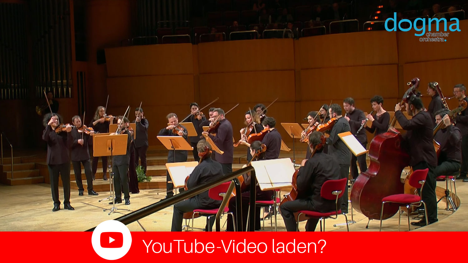 YouTube Video dogma chamber orchestra spielt»Human Gravity